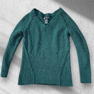 Women's Green and Blue Jumper